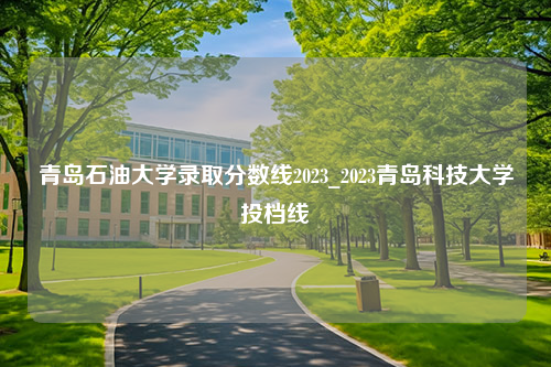 青岛石油大学录取分数线2023_2023青岛科技大学投档线
