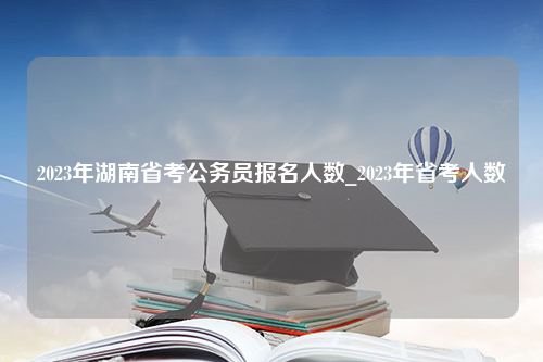 2023年湖南省考公务员报名人数_2023年省考人数