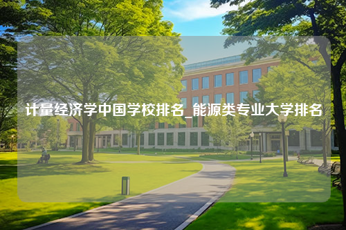 计量经济学中国学校排名_能源类专业大学排名